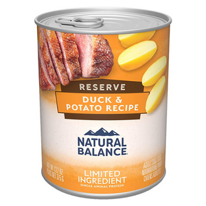 Natural Balance Limited Ingredient Diets Duck & Potato Formula Canned Dog Food 13oz - Mutts & Co.
