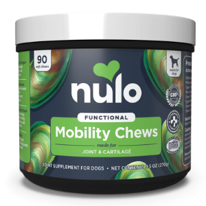 Nulo Mobility Beef Flavored Soft Chews Joint Supplement for Dogs, 90 Count - Mutts & Co.