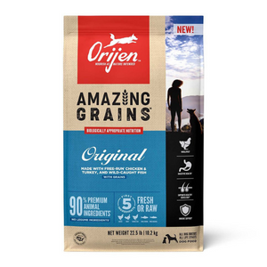 Orijen Amazing Grains Original High Protein Dry Dog Food - Mutts & Co.