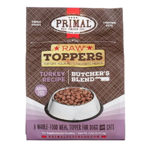 Primal Frozen Topper Butcher's Blend Turkey, 2 lb - Mutts & Co.