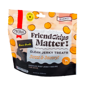 Primal Friendchips Matter Jerky Beef Chips Dog Treats 4 oz - Mutts & Co.