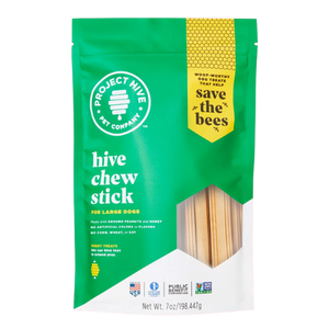 Project Hive Pet Company Chew Sticks for Large Dogs 7oz - Mutts & Co.