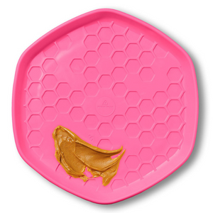 Project Hive Pet Company Disc & Lick Mat Dog Toy Wild Berry Scent
