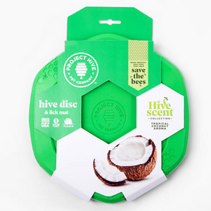 Project Hive Pet Company Disc & Lick Mat Dog Toy Coconut Scent