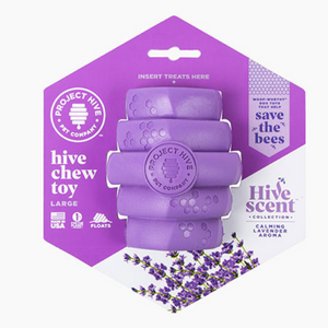 Project Hive Pet Company Dog Chew Toy Calming Lavender, Large - Mutts & Co.