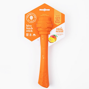 Project Hive Pet Company Fetch Stick Dog Toy Sweet Mango Scent - Mutts & Co.