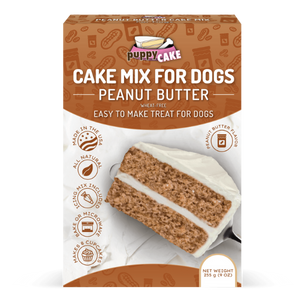 Puppy Cake Wheat-Free Cake Mix for Dogs Peanut Butter
