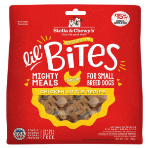 Stella & Chewy's Chicken Little Lil' Bites Freeze-Dried Dog Food 7 oz - Mutts & Co.