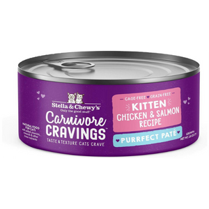 Stella & Chewy's Chicken & Salmon Flavored Pate Kitten Wet Cat Food - Mutts & Co.