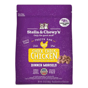 Stella & Chewy's Chick Chick Chicken Frozen Raw Dinner Morsels Cat Food - Mutts & Co.