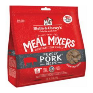 Stella & Chewy's Meal Mixers Pork Freeze-Dried Dog Food Topper - Mutts & Co.