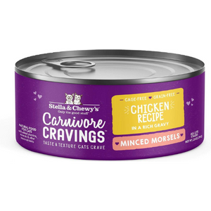 Stella & Chewy's Stella & Chewy's Carnivore Cravings Cage-Free Chicken Flavored Minced Wet Cat Food - Mutts & Co.