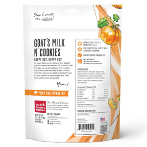 The Honest Kitchen Goat's Milk N' Cookies Pumpkin & Cinnamon Dog Treats, 8 oz