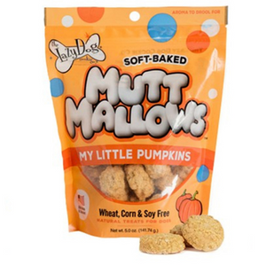 The Lazy Dog Cookie Company My Little Pumpkins Mutt Mallows Dog Treats, 5 oz - Mutts & Co.
