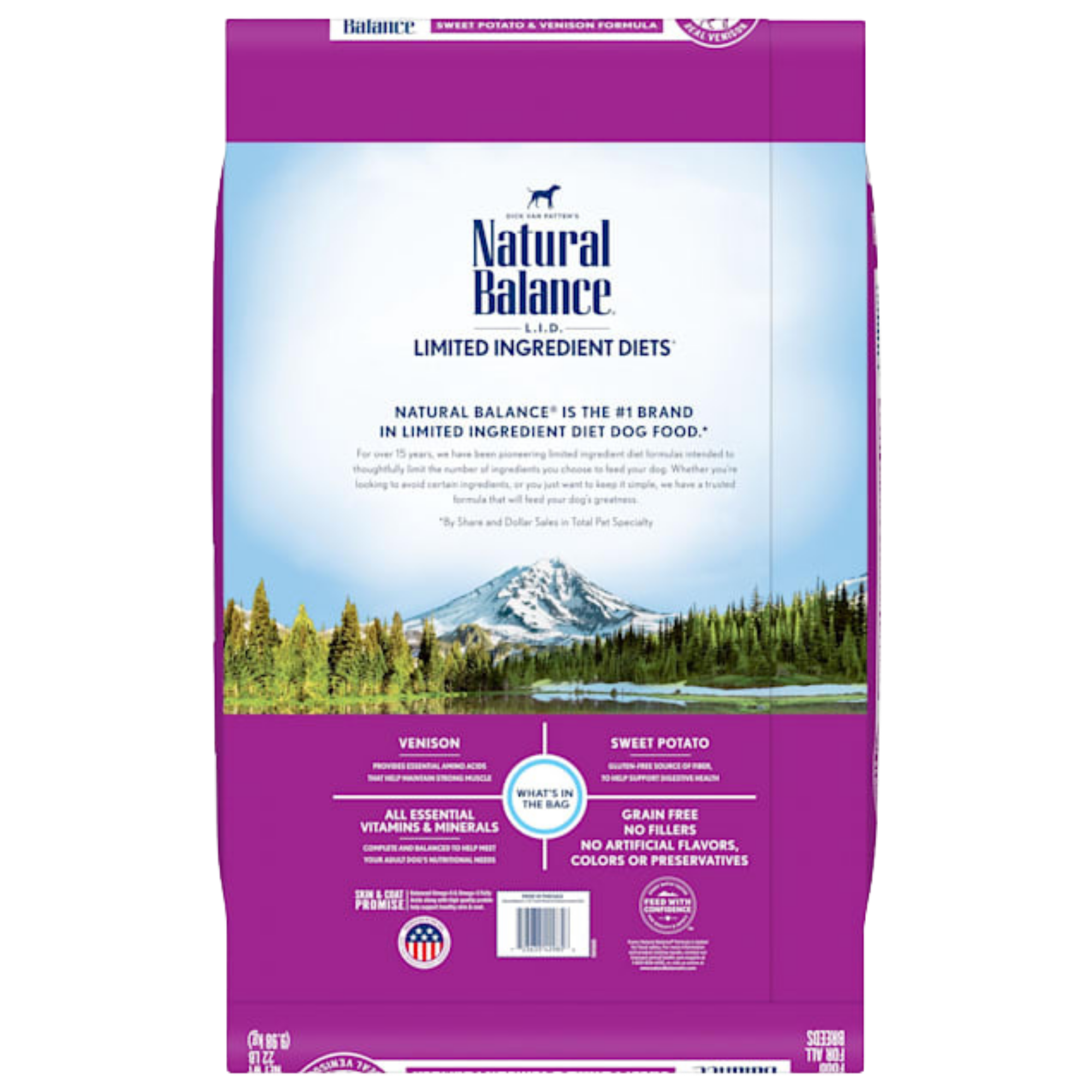 Natural balance dog food sales sweet potato and venison