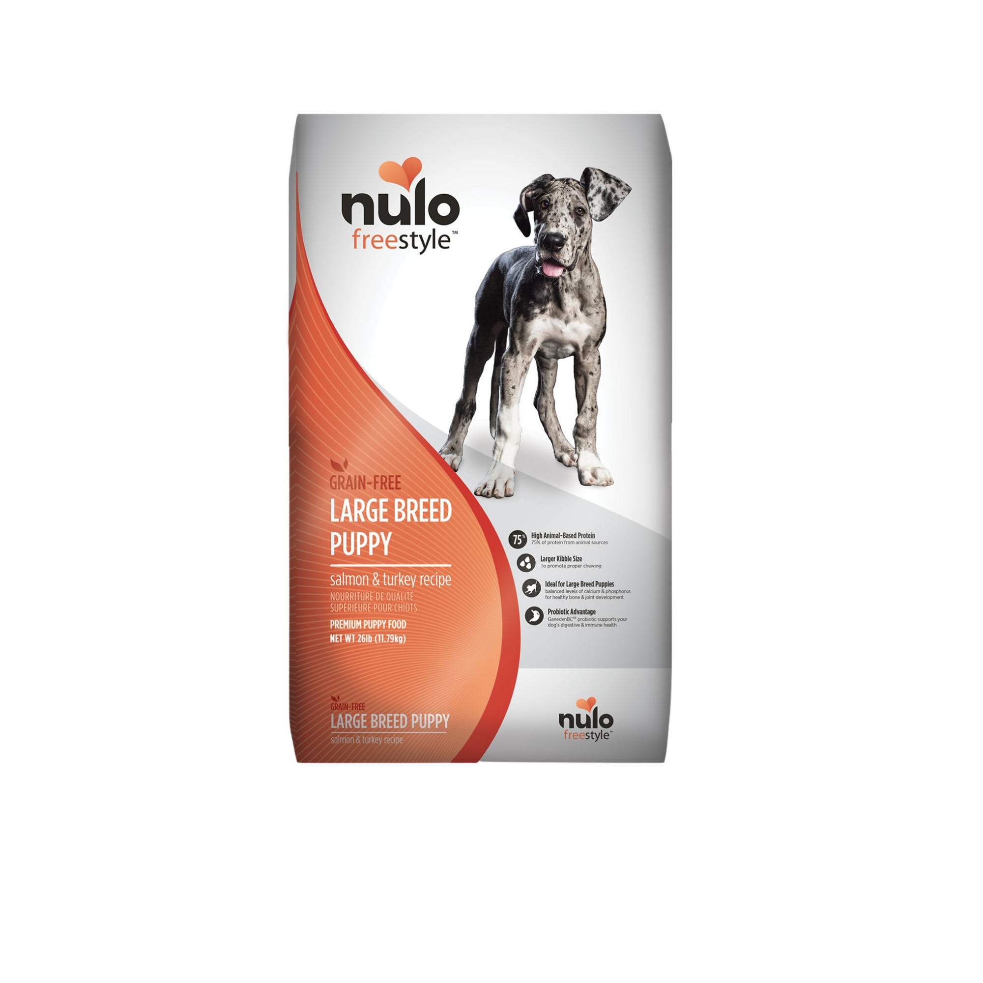 Nulo Freestyle Grain-Free Large Breed Puppy Salmon & Turkey Recipe Dry Dog Food - Mutts & Co.