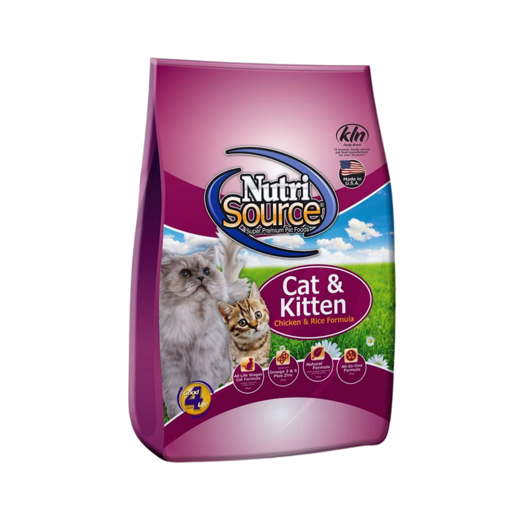NutriSource Chicken & Rice Formula Cat Food - Mutts & Co.