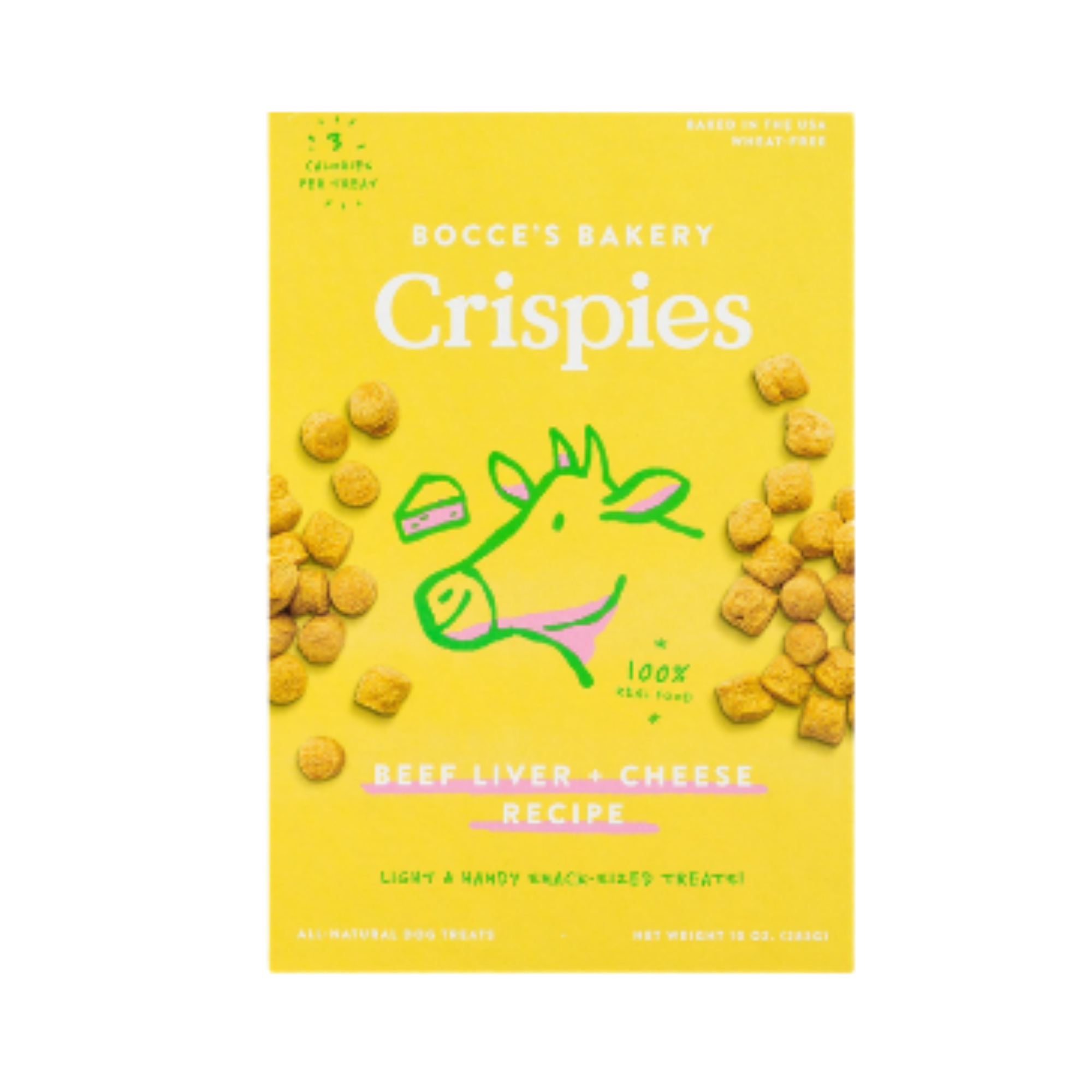 Bocce's Bakery Beef Liver + Cheese Crispies Dog Treats 10 oz - Mutts & Co.