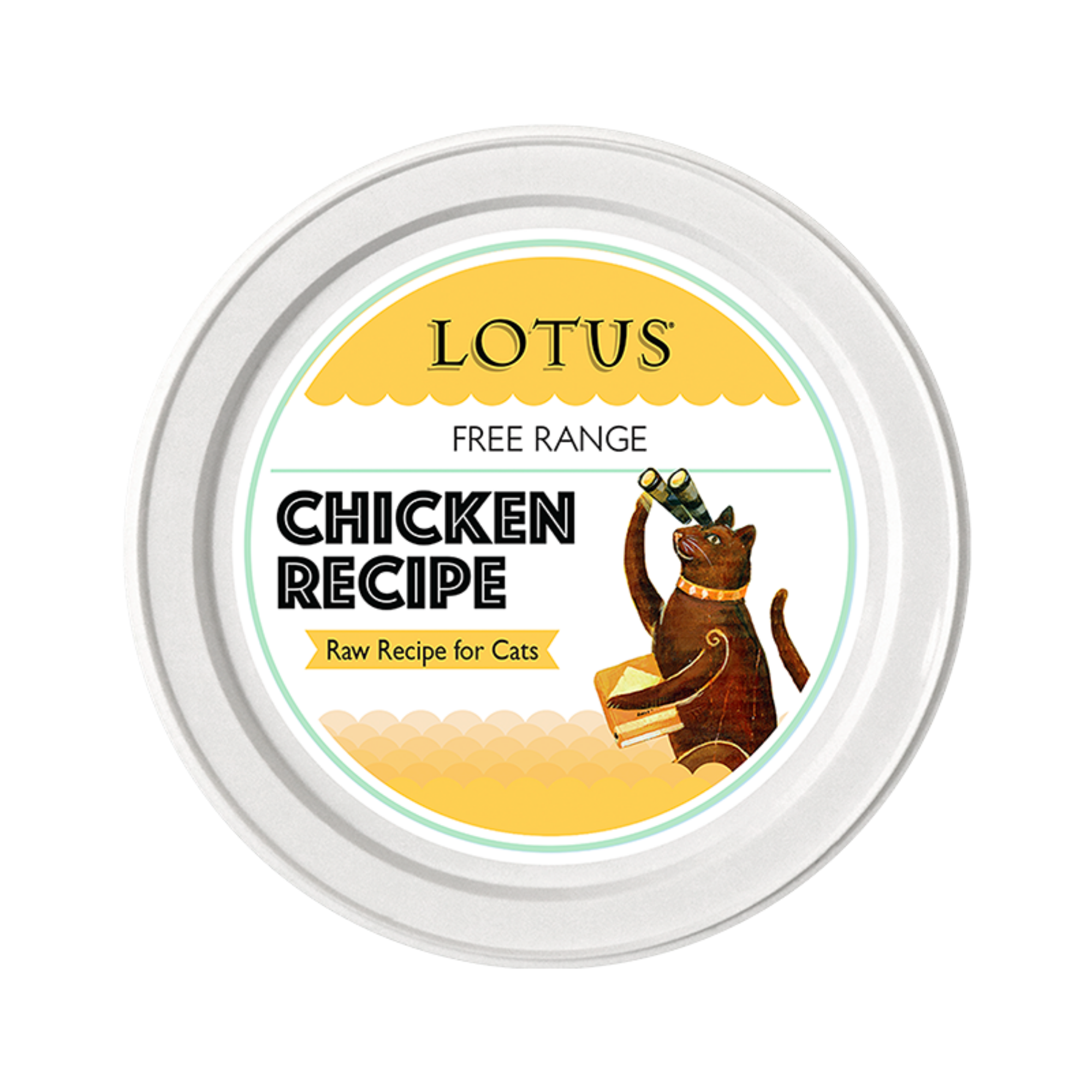 Lotus Raw Frozen Cat Food Chicken - Mutts & Co.