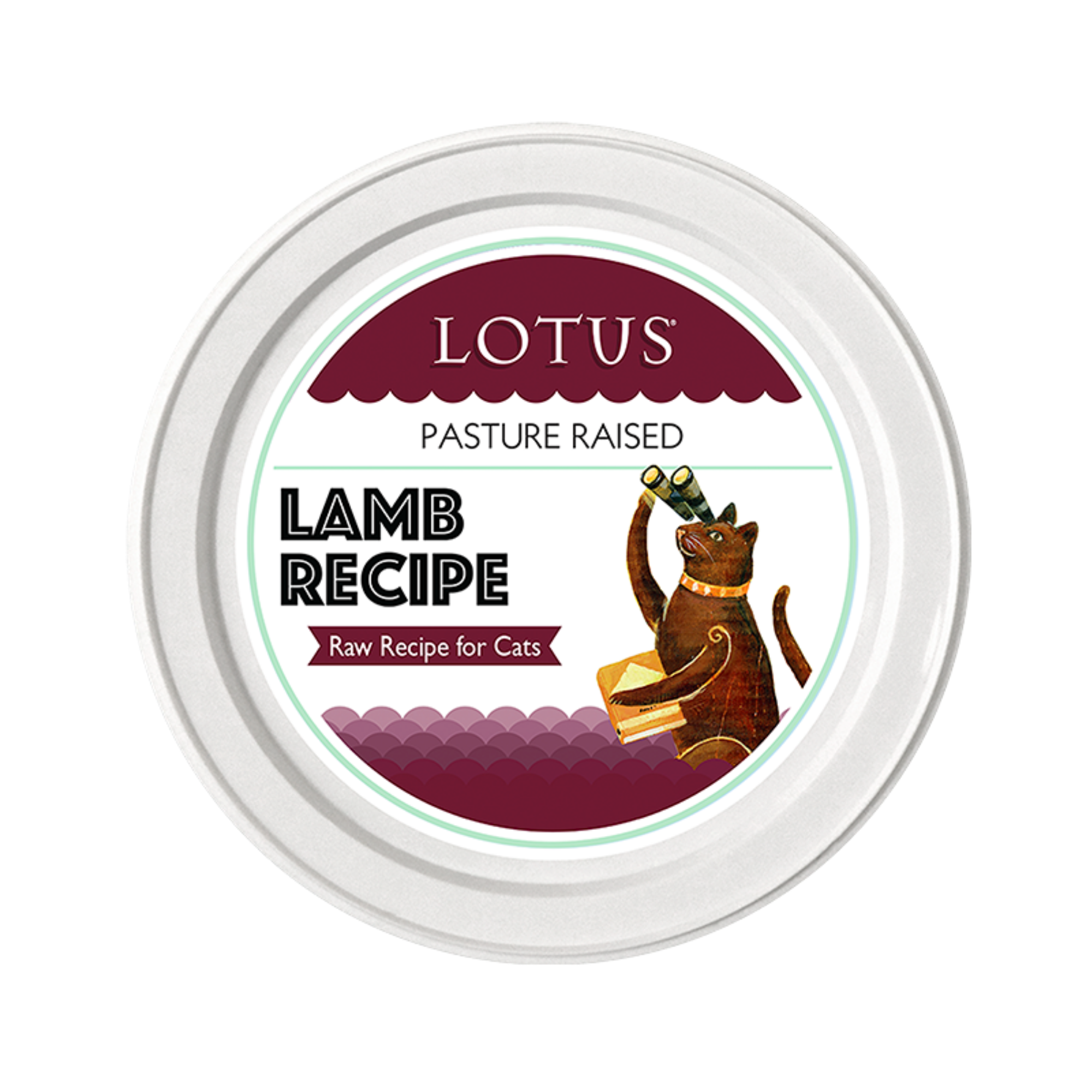 Lotus Lamb Raw Cat Food 24oz - Mutts & Co.