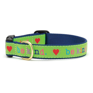Up Country Be Kind Dog Collar