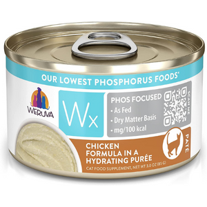 Weruva Cat WX Phos Focused Chicken Puree Canned Cat Food - Mutts & Co.