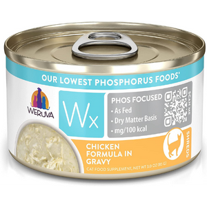 Weruva Cat WX Phos Focused Chicken in Gravy Canned Cat Food - Mutts & Co.
