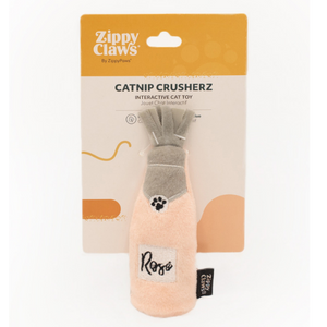 ZippyClaws Catnip Crusherz - Rosé Cat Toy - Mutts & Co.
