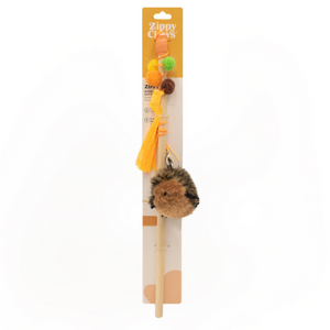 ZippyClaws Zippy Stick Hedgehog Cat Toy - Mutts & Co.