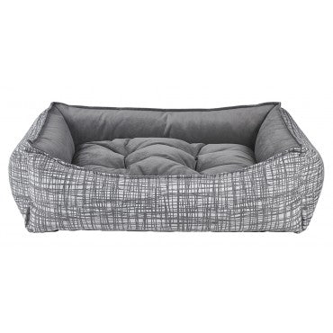 Bowsers Scoop Dog Bed Micro Jacquard Tribeca - Mutts & Co.