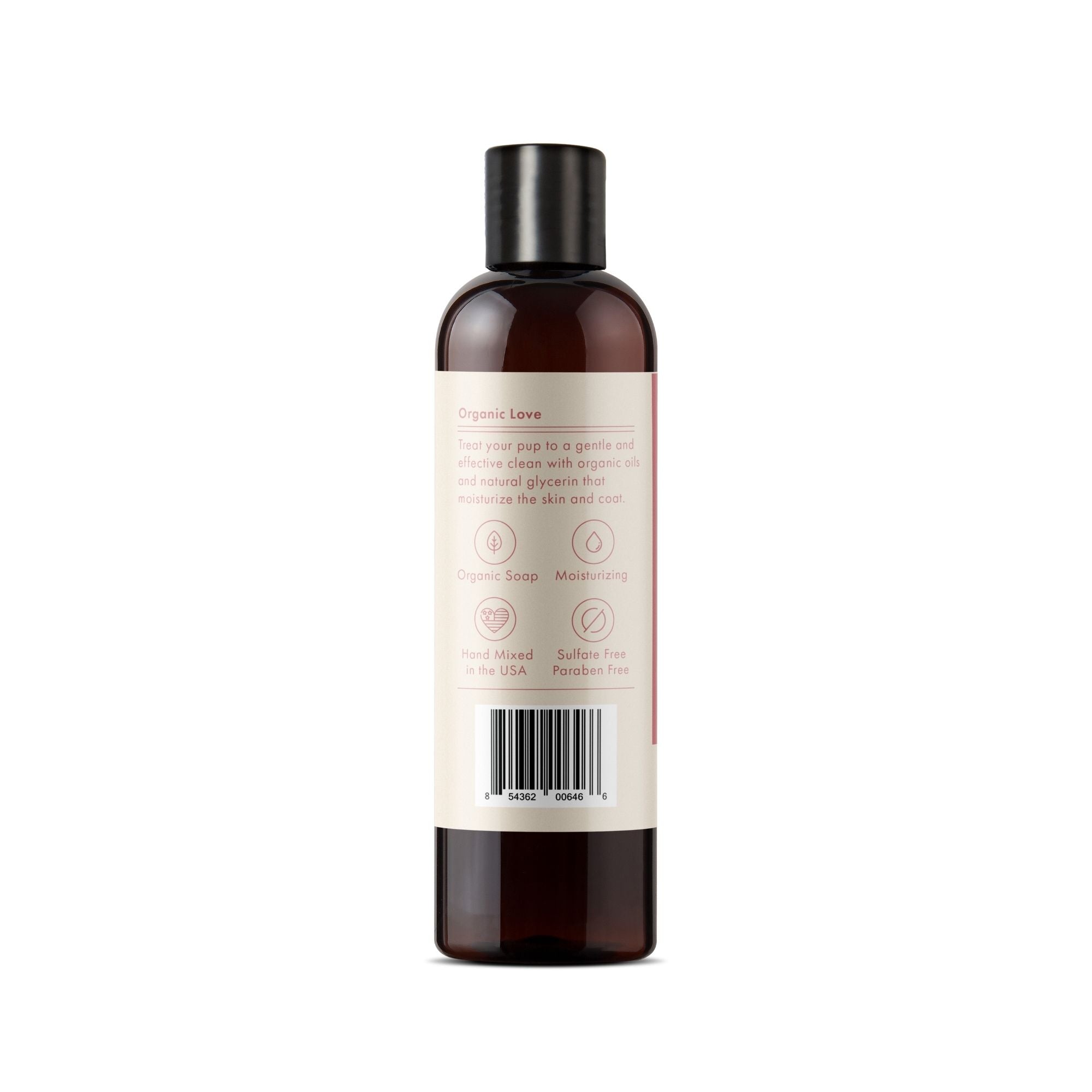Kin+Kind Itchy Dog Organics Calming Rose Natural Shampoo, 12 oz - Mutts & Co.