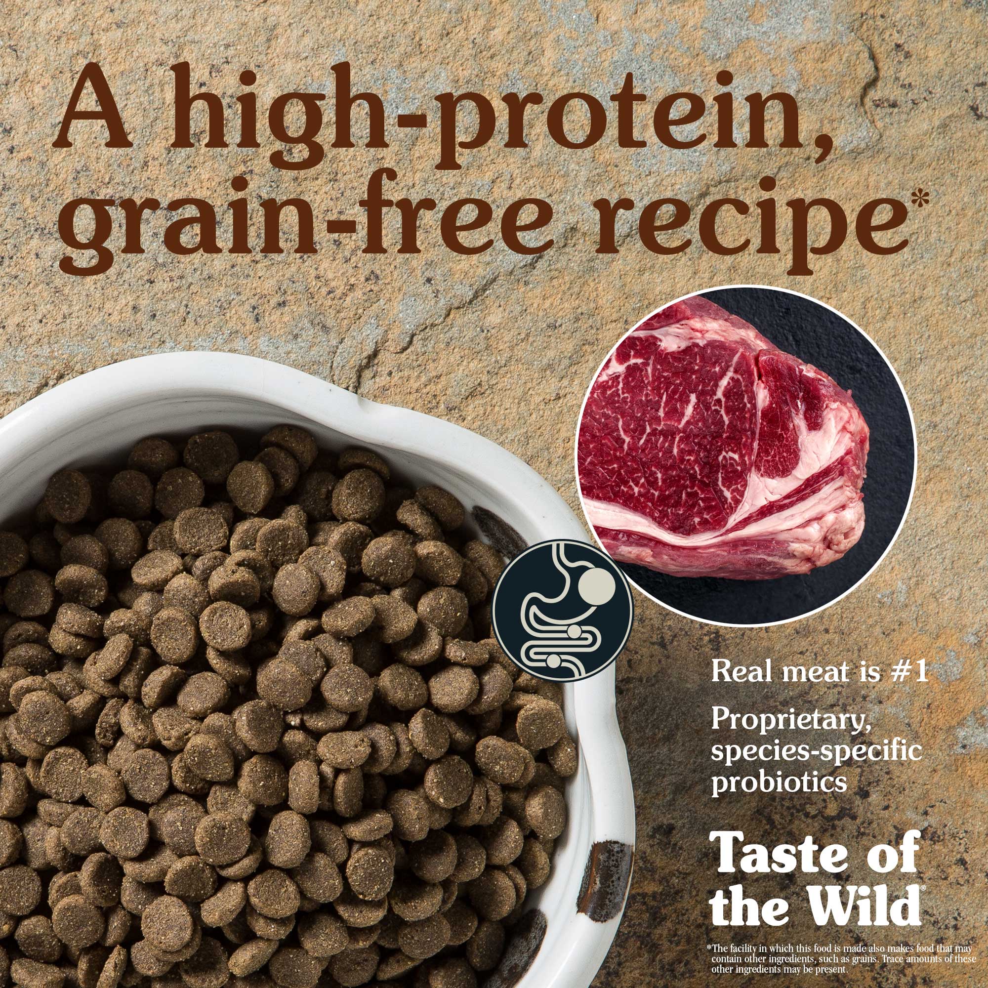 Taste Of The Wild High Prairie Grain-Free Dog Food - Mutts & Co.