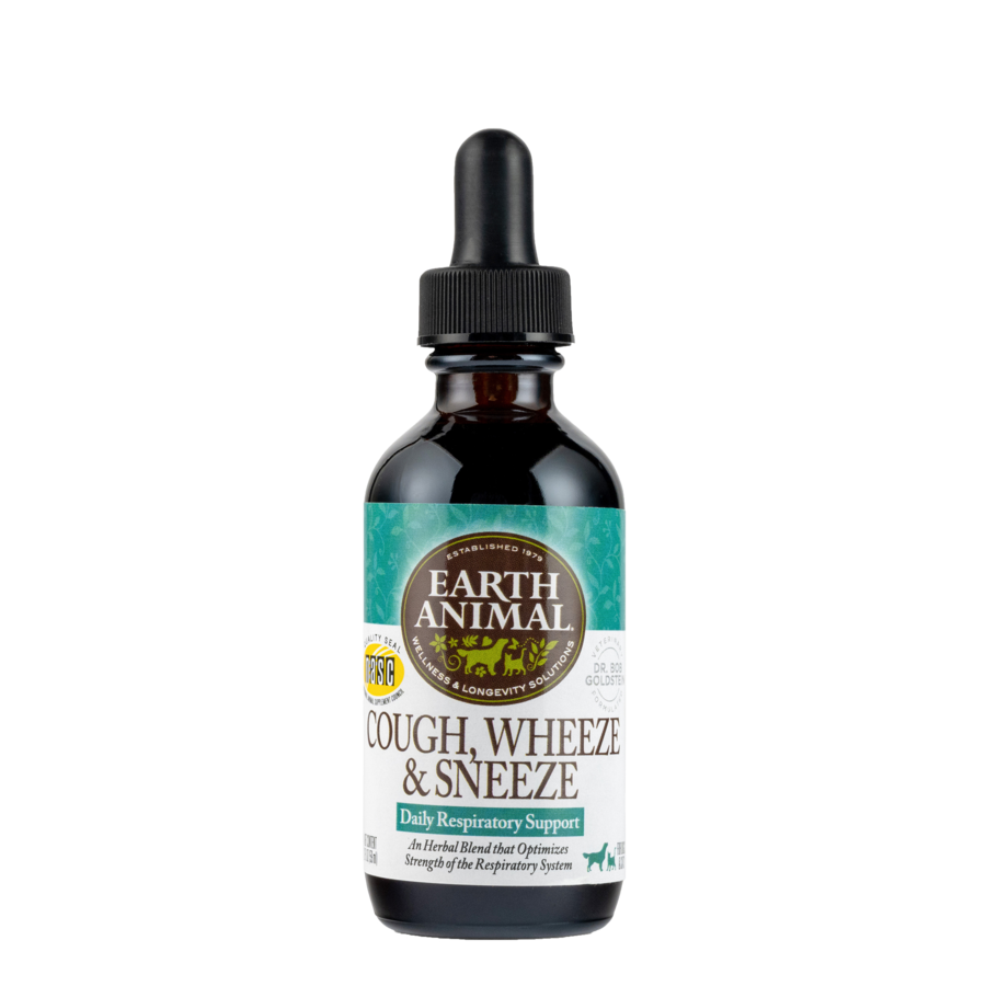 Earth Animal Cough, Wheeze, & Sneeze 2 oz - Mutts & Co.