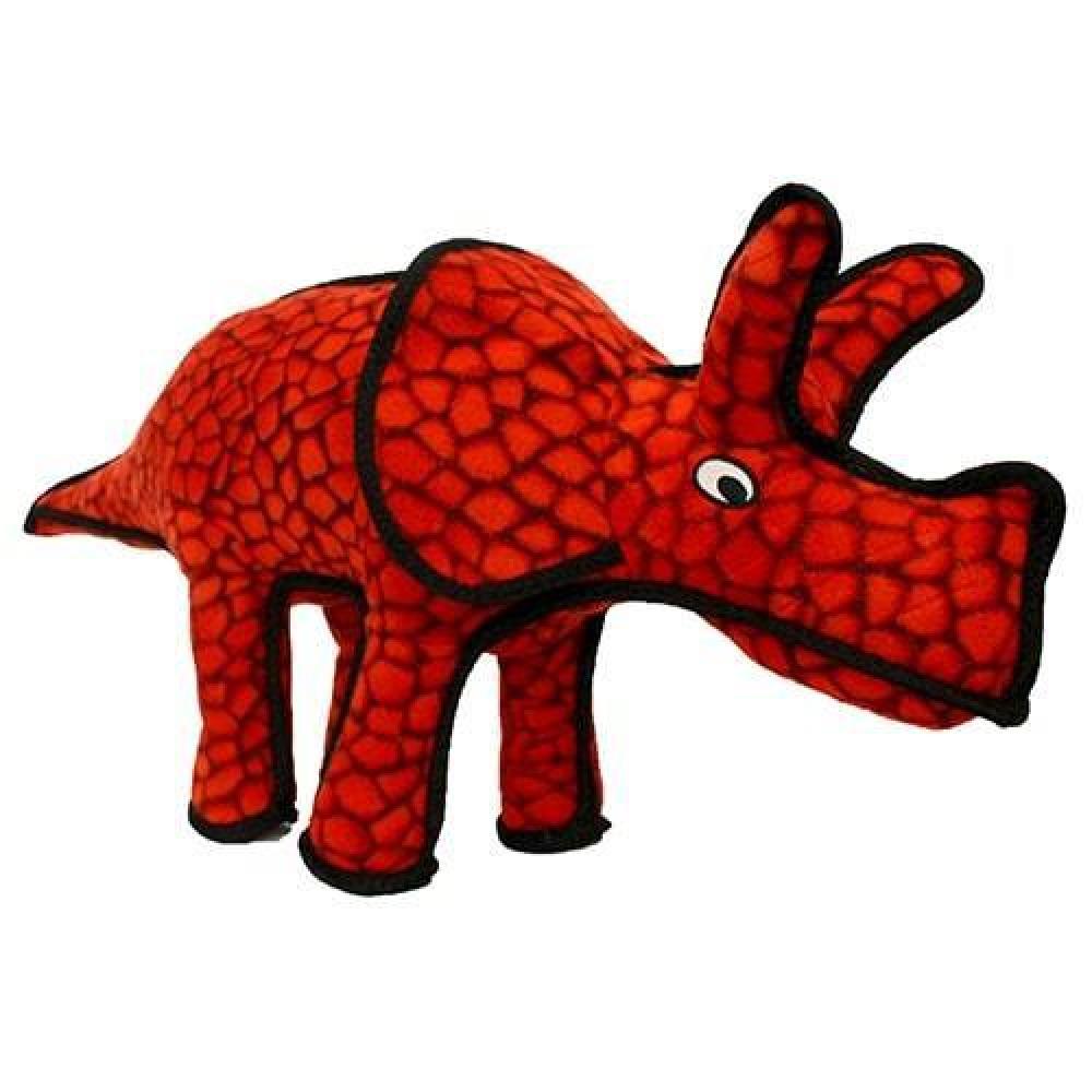VIP Tuffys Dinosaur Series Triceratops Dog Toy - Mutts & Co.