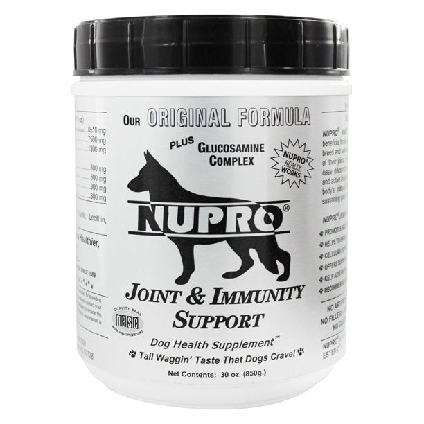 Nupro All Natural Joint & Immunity Support Dog Supplement, 30 oz - Mutts & Co.
