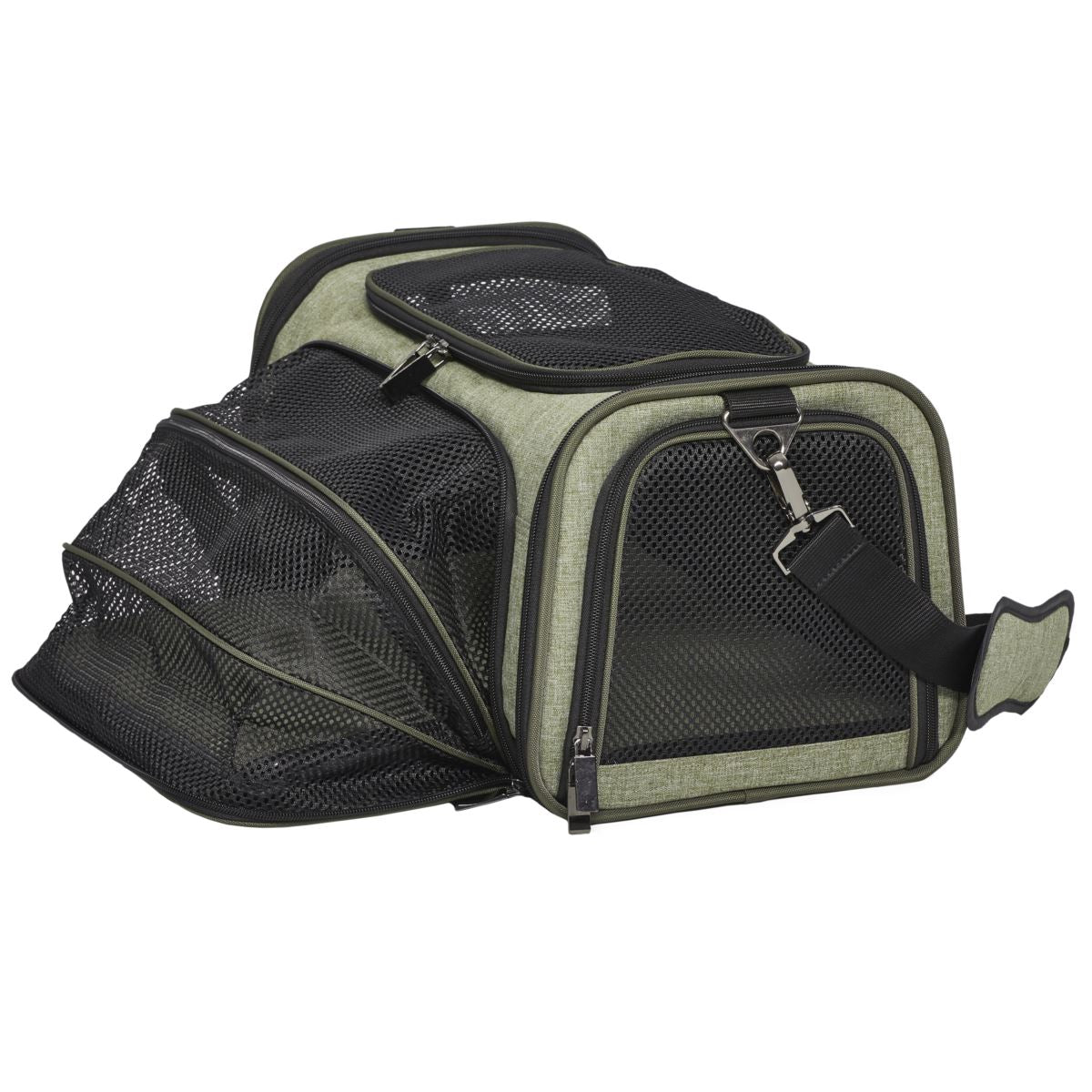 Midwest Duffy Pet Carrier Green - Mutts & Co.