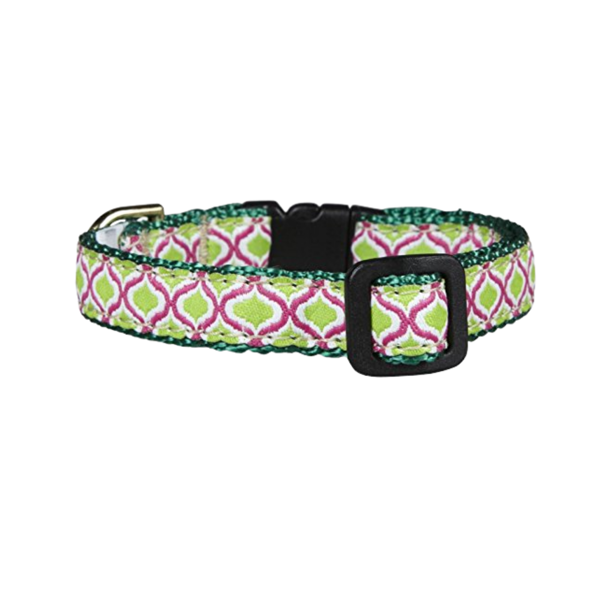 Up Country Green Kismet Cat Collar - Mutts & Co.