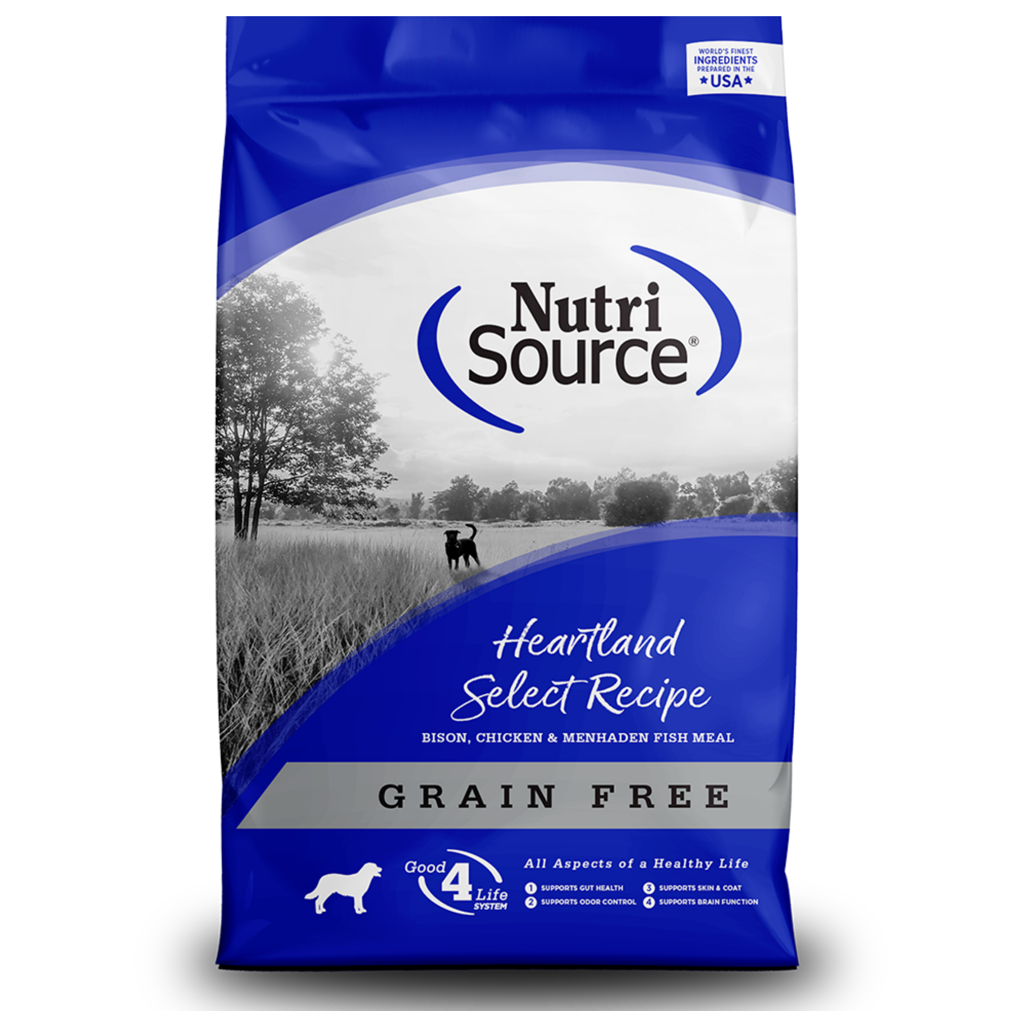 NutriSource Grain-Free Heartland Select Formula Dry Dog Food - Mutts & Co.