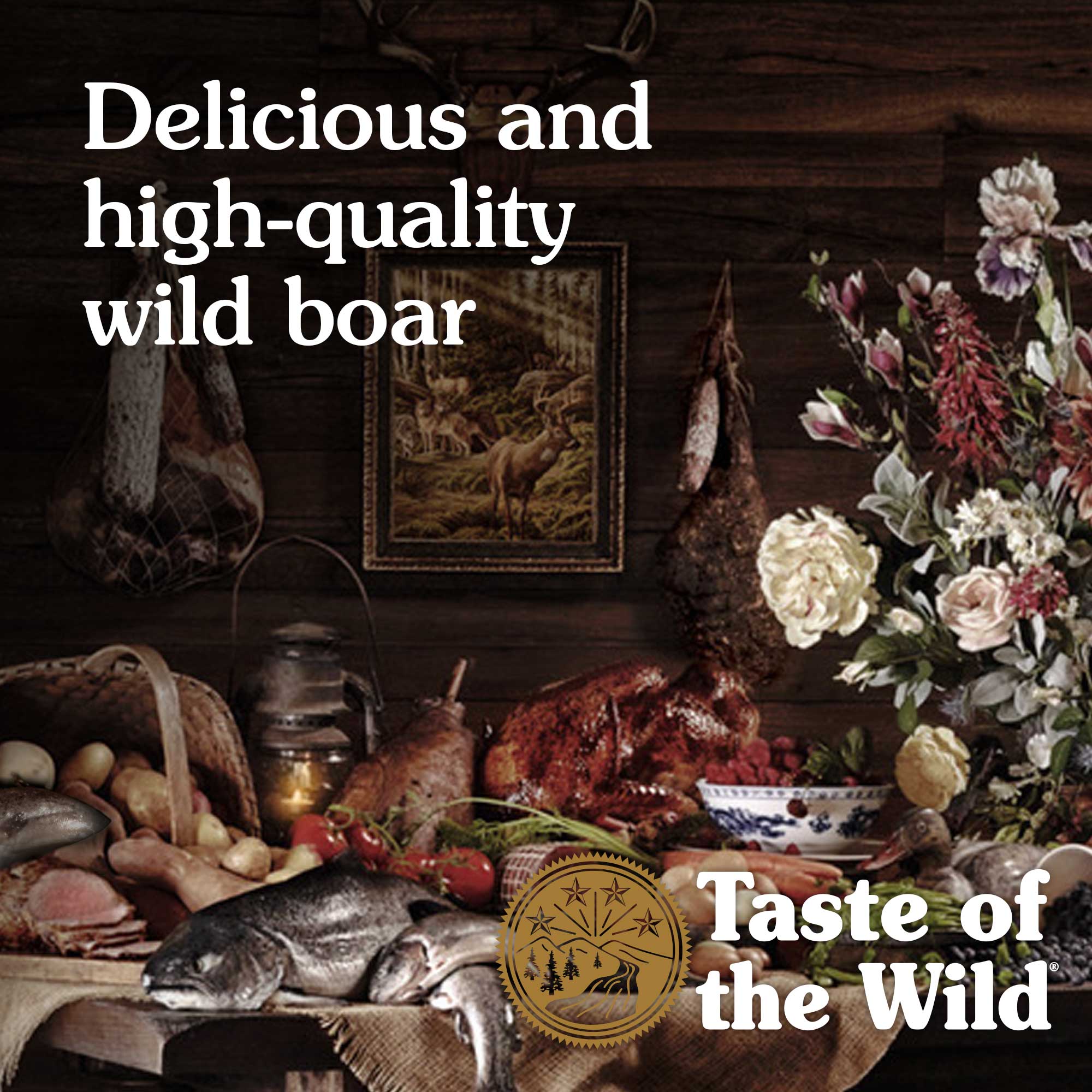 Taste of the outlet wild wild boar