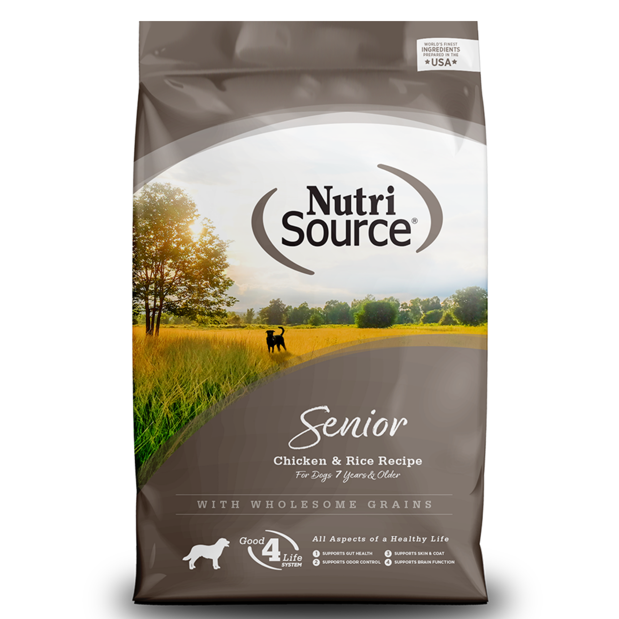 NutriSource Senior Chicken & Rice Formula Dry Dog Food - Mutts & Co.