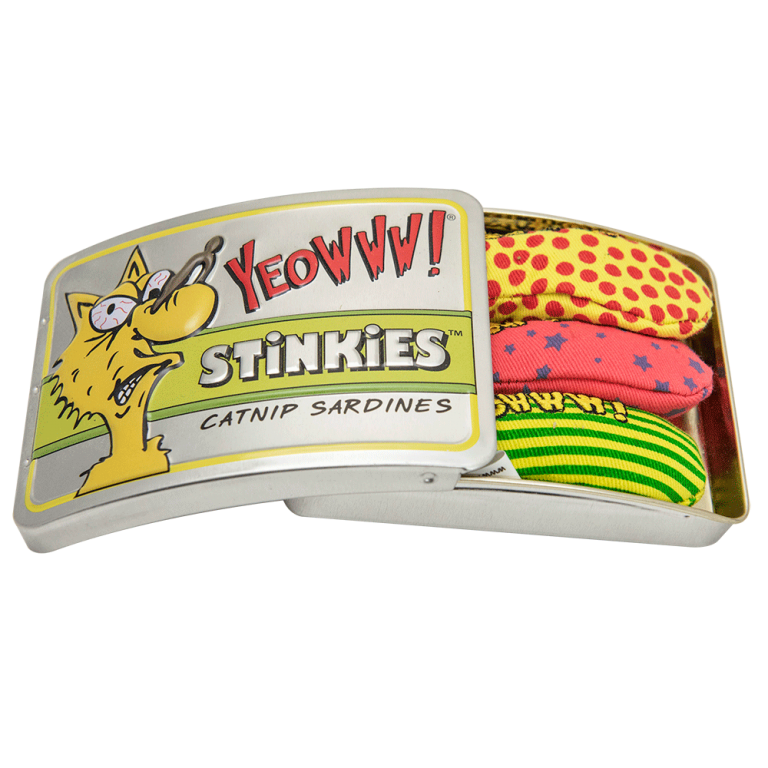 Yeowww! Tin Of Stinkies Catnip Cat Toy - Mutts & Co.
