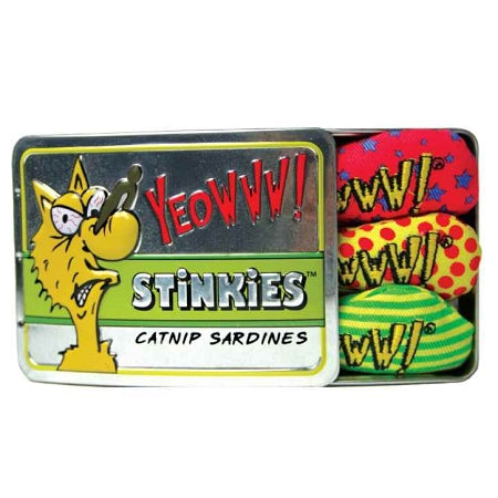Yeowww! Tin Of Stinkies Catnip Cat Toy - Mutts & Co.