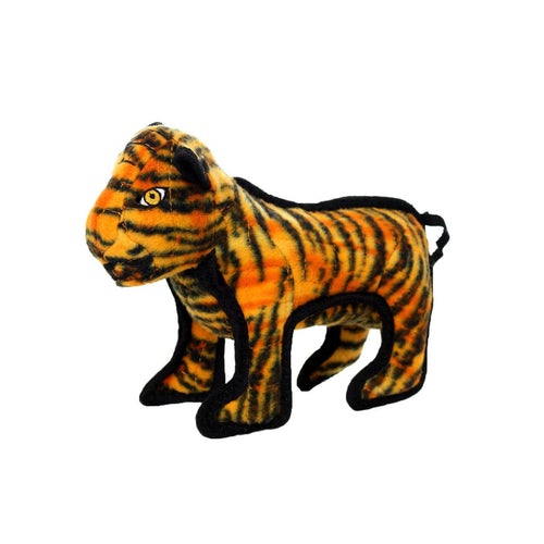VIP Tuffys Zoo Series Tatters Tiger Dog Toy - Mutts & Co.