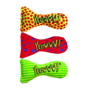 Yeowww! Cat Stinkies Catnip Cat Toy Assorted Colors - Mutts & Co.