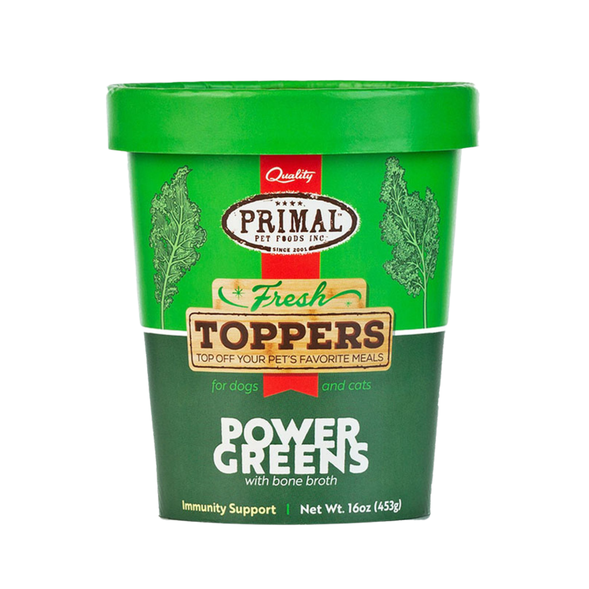 Primal Fresh Toppers Powers Greens 16oz - Mutts & Co.