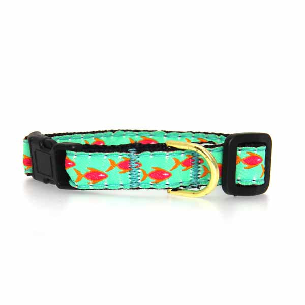Up Country Tropical Fish Cat Collar - Mutts & Co.