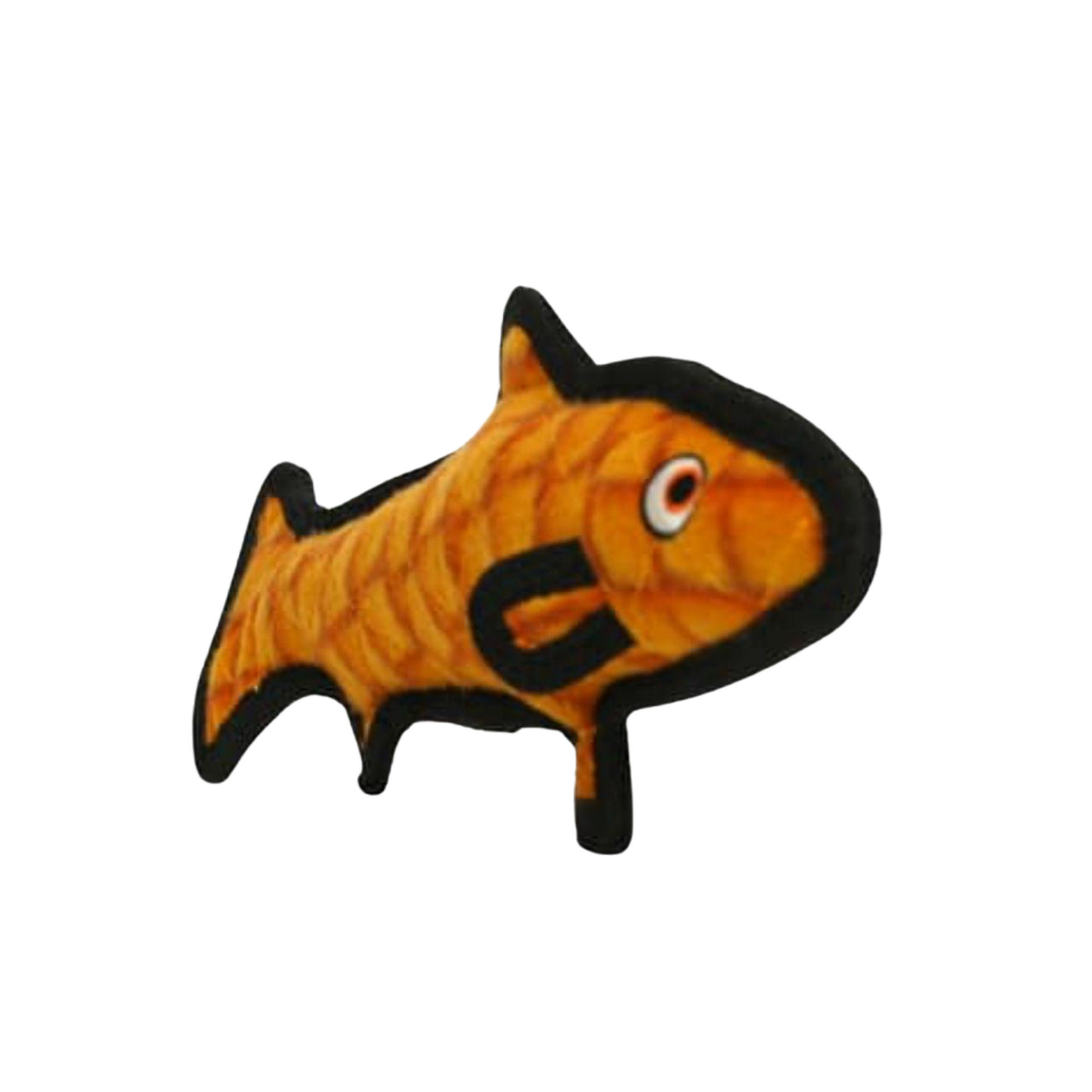 VIP Tuffy's Ocean Creatures Trout Dog Toy Orange - Mutts & Co.