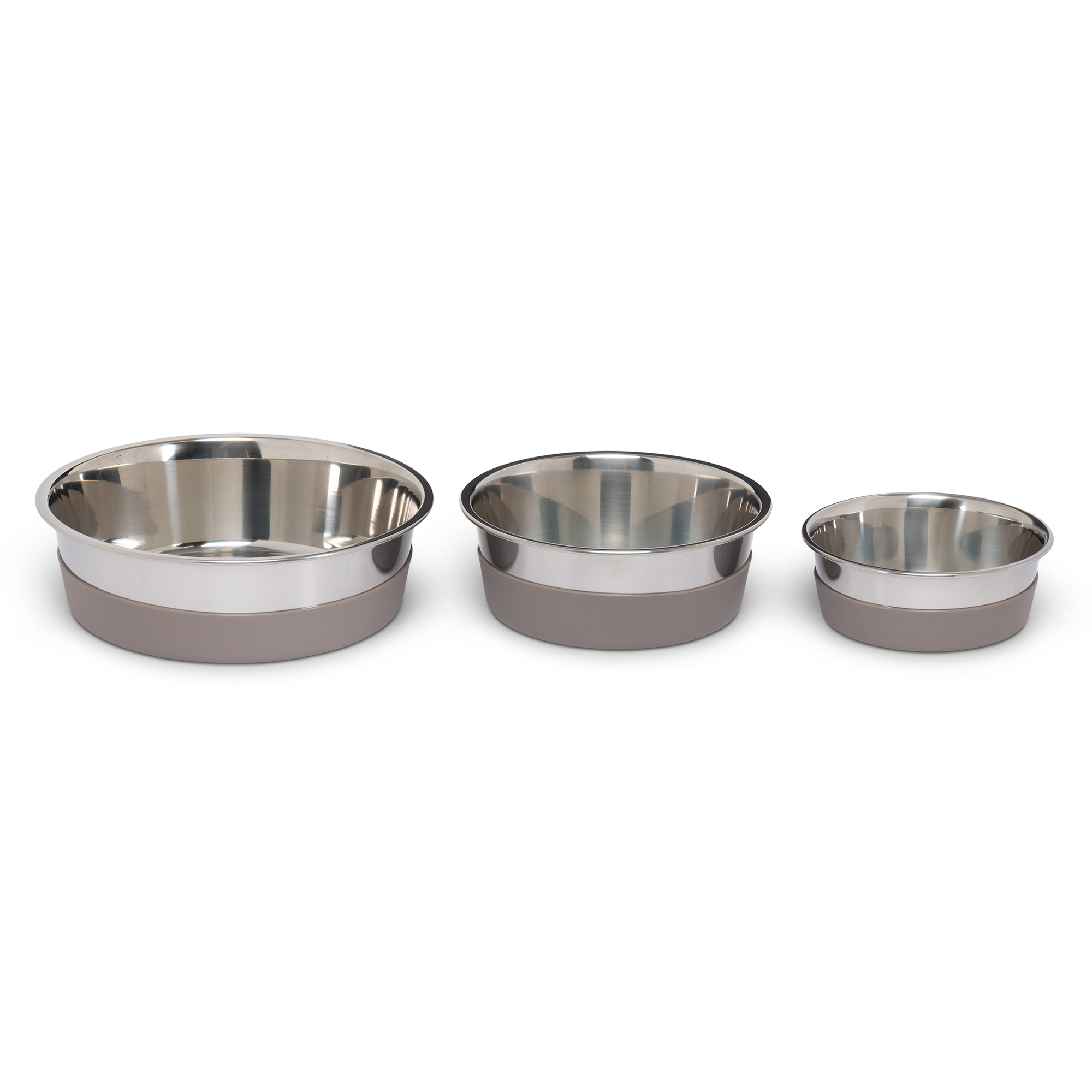 Messy Mutts Stainless Steel Bowl with Non-Slip Removable Silicone Base - Mutts & Co.