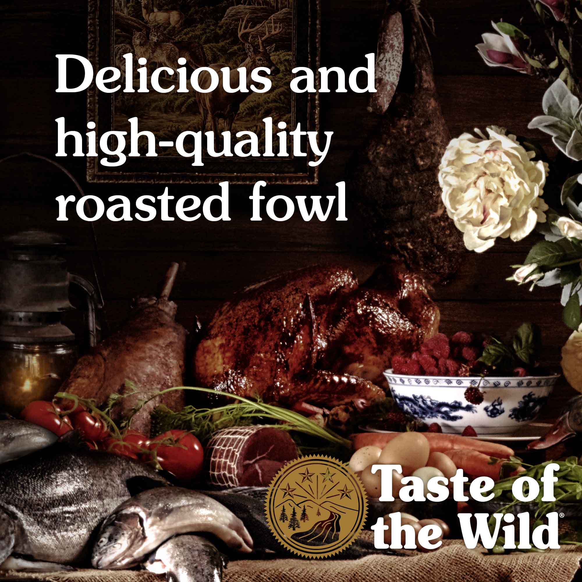 Taste of the wild roasted clearance fowl