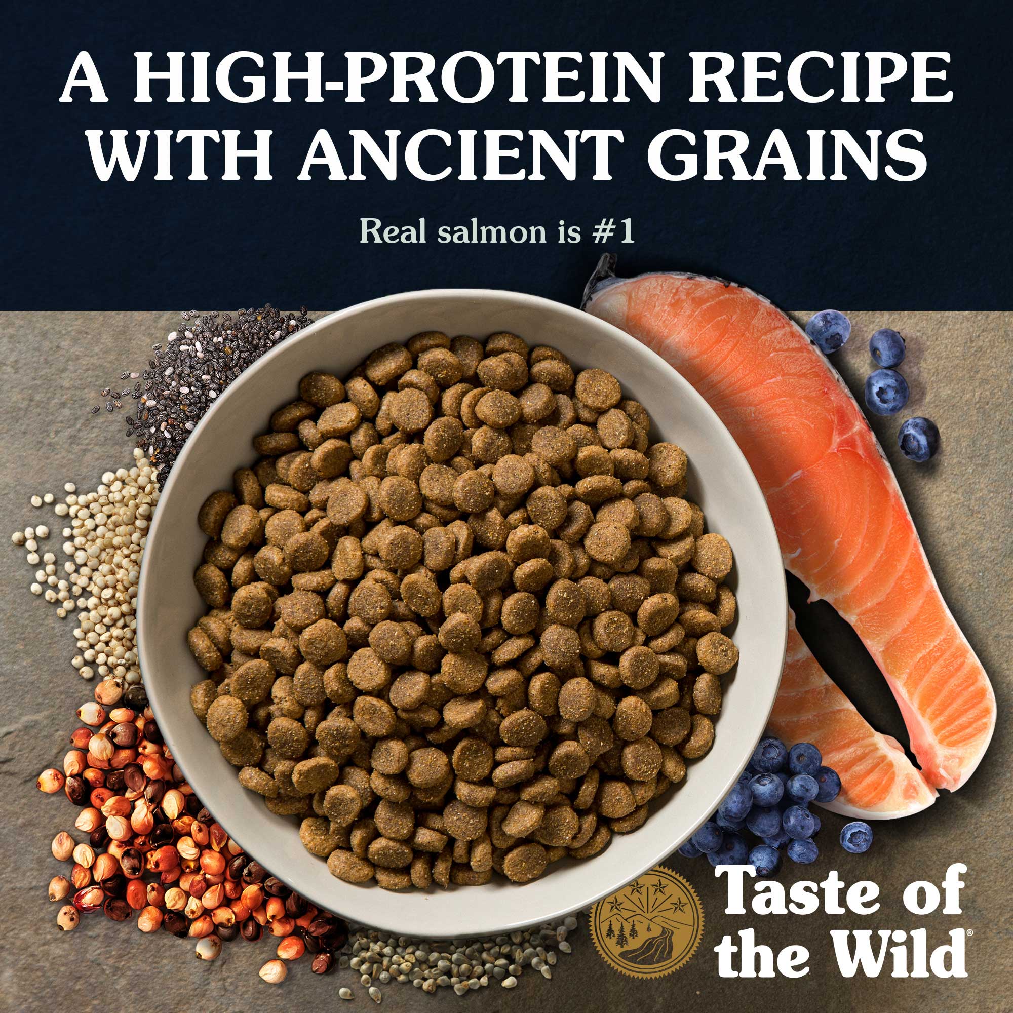 Taste of the hotsell wild salmon puppy food